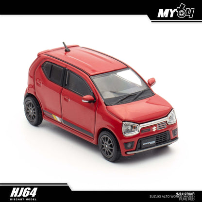 [Hobby Japan] Suzuki Alto Works Ha36S -  Pure Red
