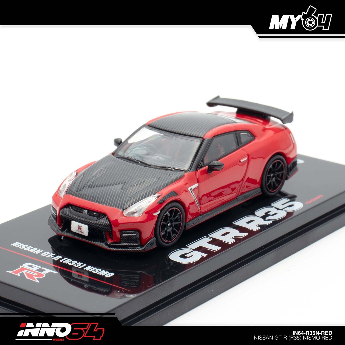[INNO64] 1:64 Nissan GT-R (R35) Nismo - Red