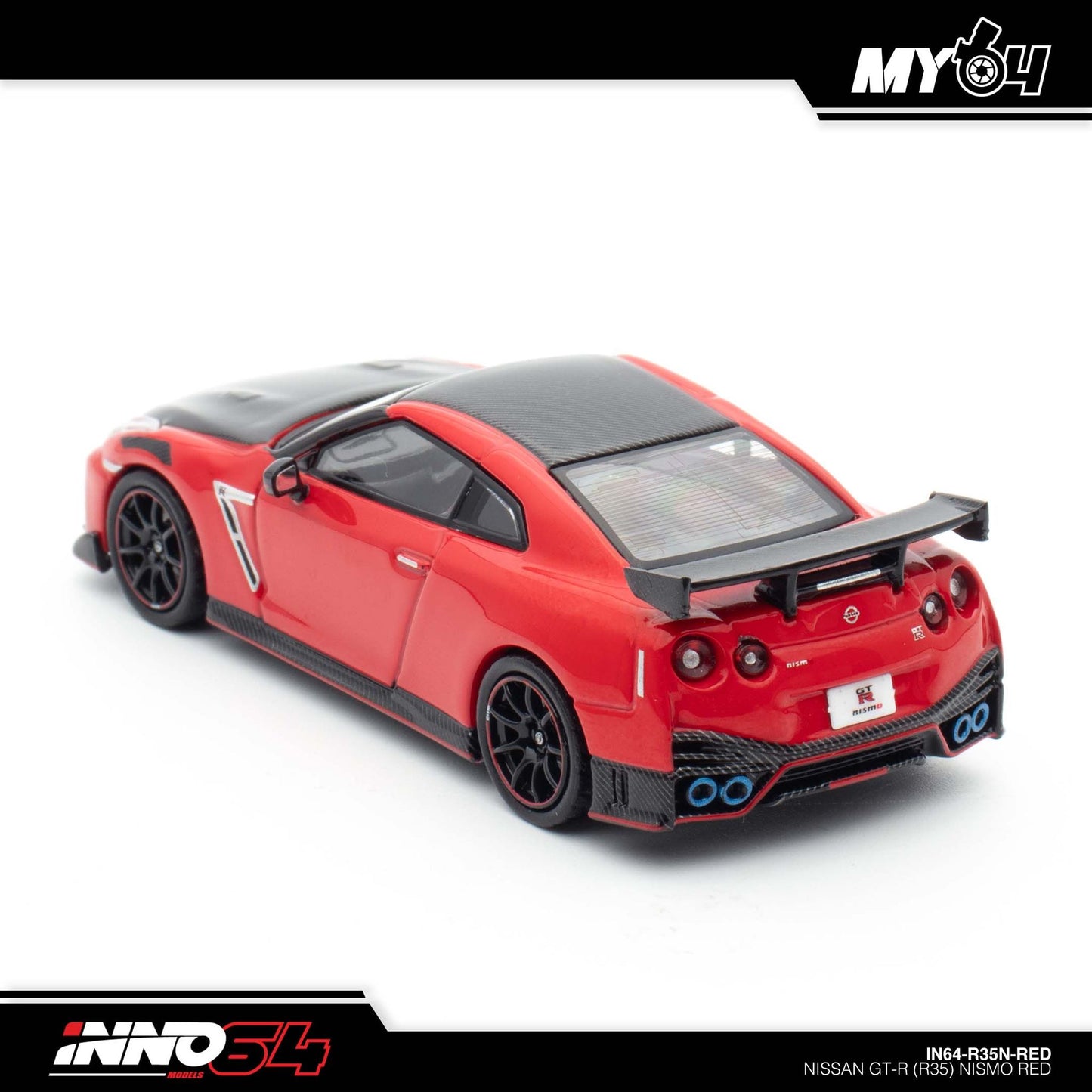 [INNO64] 1:64 Nissan GT-R (R35) Nismo - Red