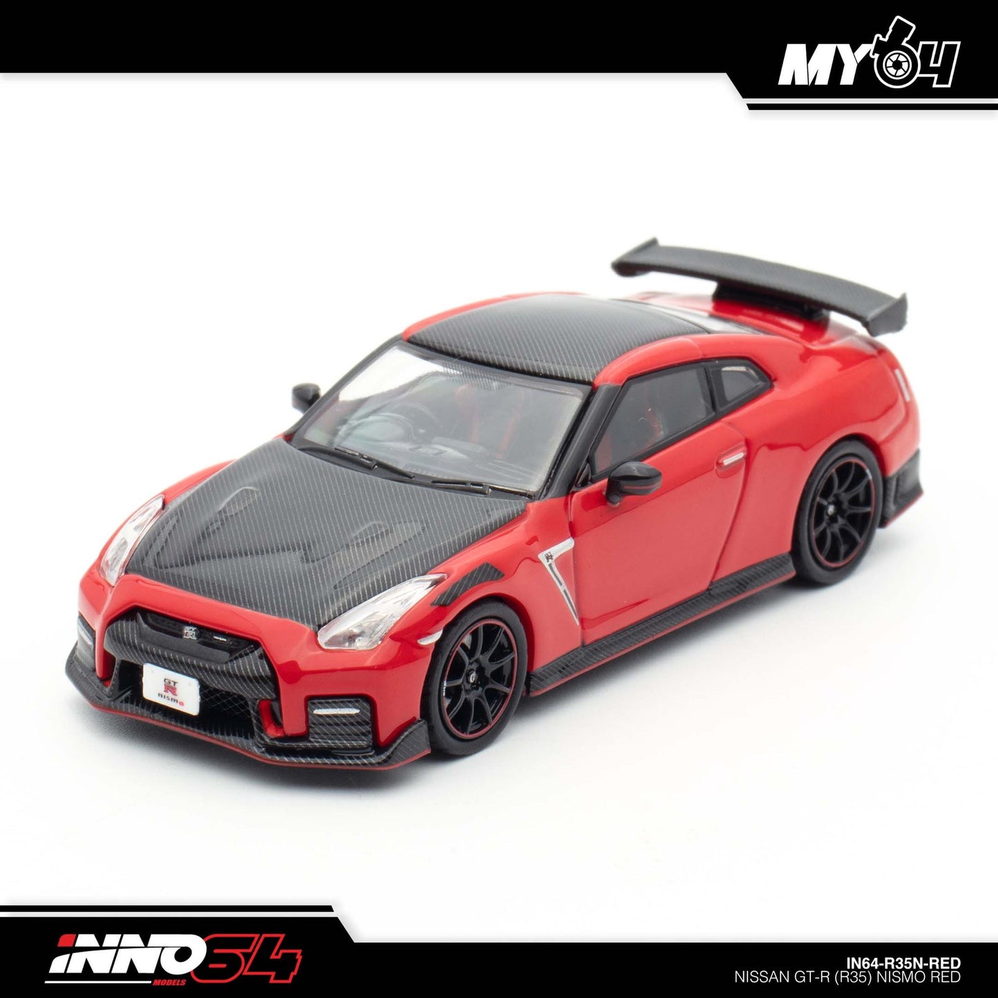 [INNO64] 1:64 Nissan GT-R (R35) Nismo - Red