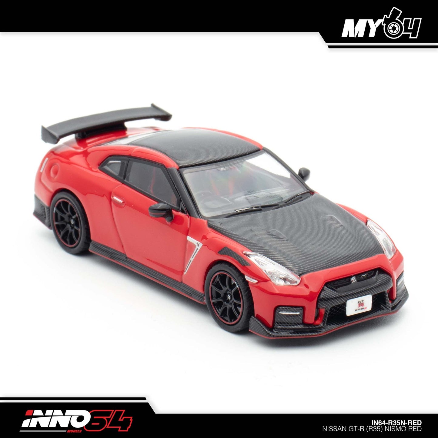 [INNO64] 1:64 Nissan GT-R (R35) Nismo - Red
