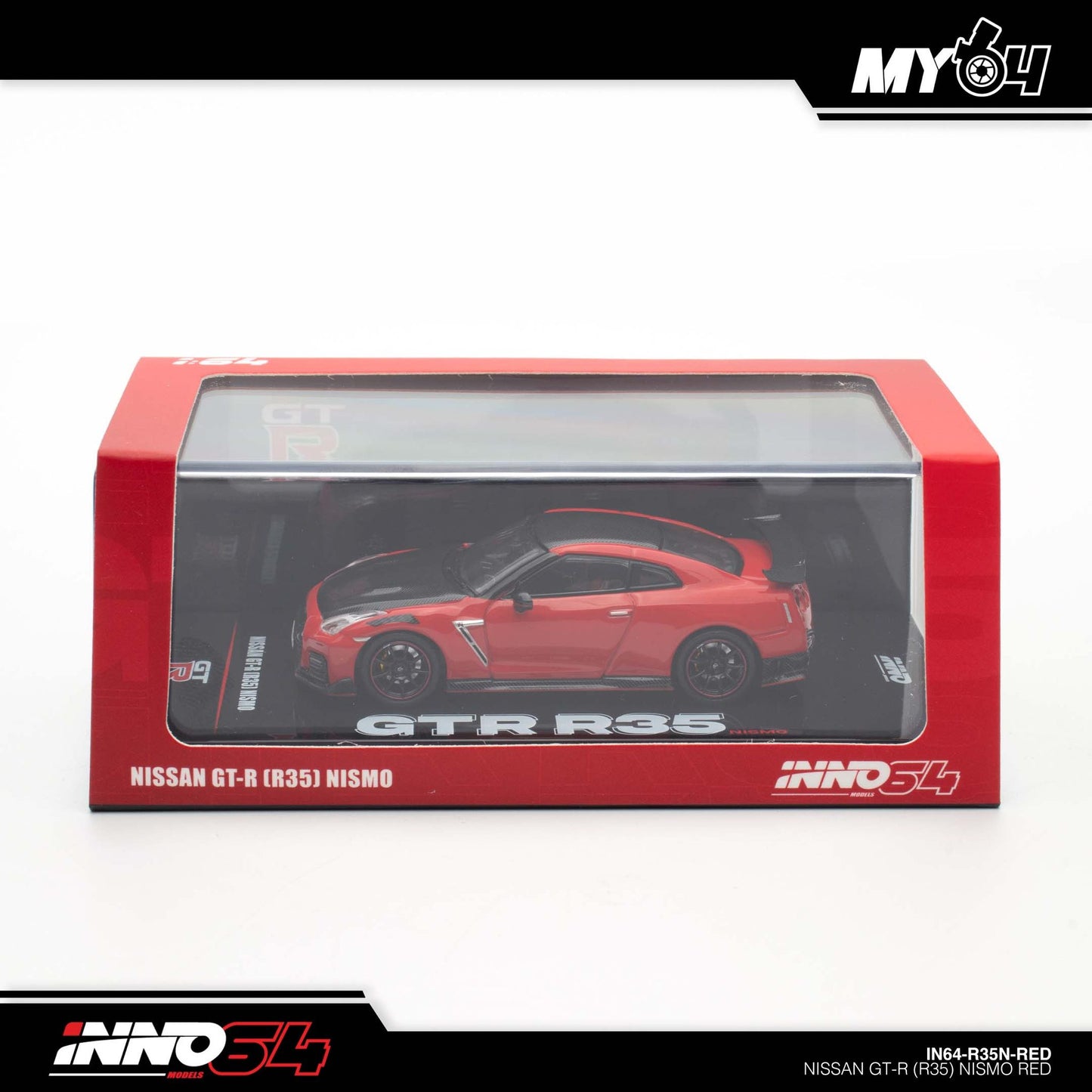 [INNO64] 1:64 Nissan GT-R (R35) Nismo - Red