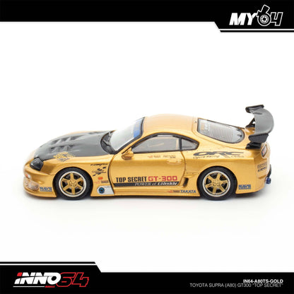 [INNO64] 1:64 Toyota Supra (A80) GT300 "Top Secret - Gold