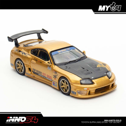 [INNO64] 1:64 Toyota Supra (A80) GT300 "Top Secret - Gold