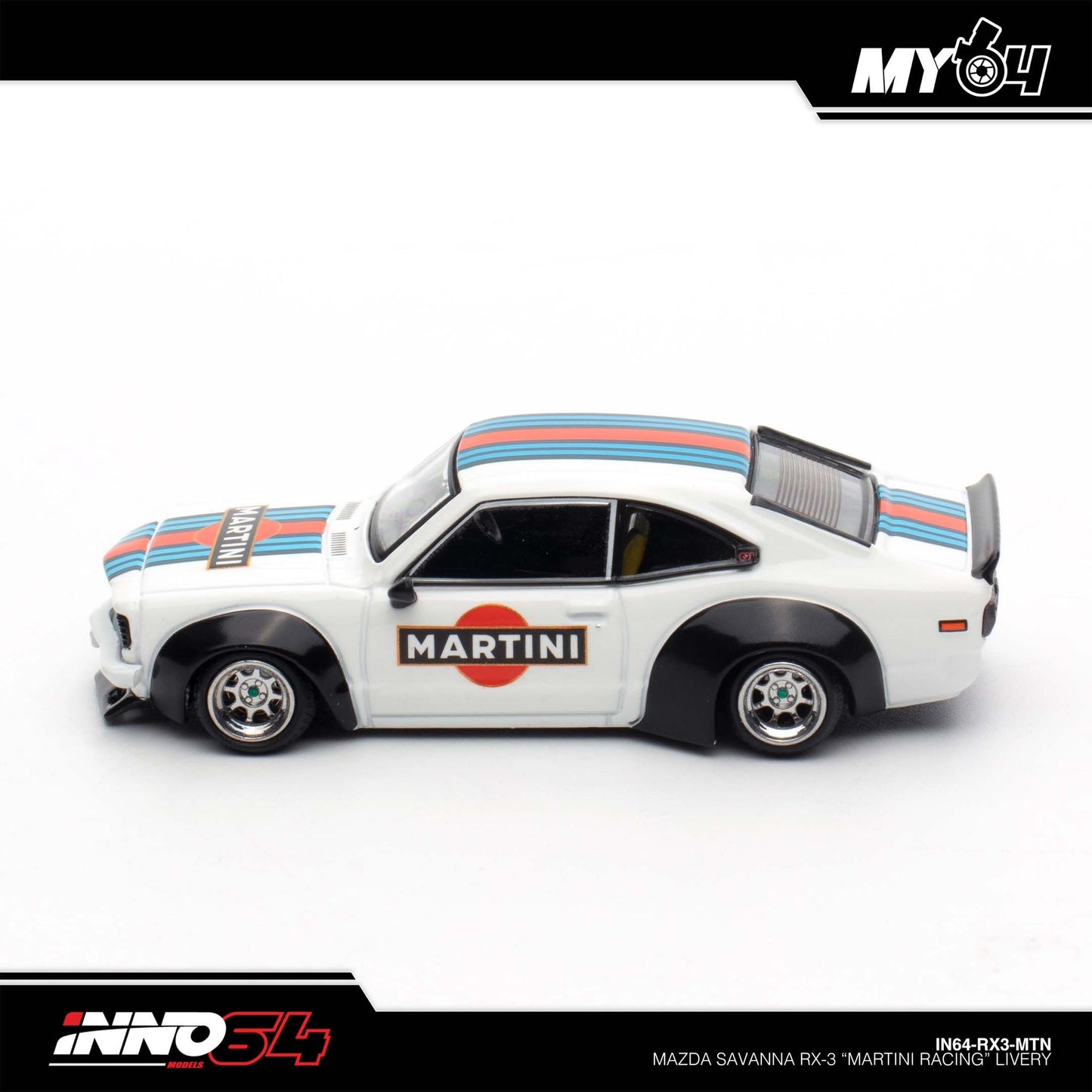 [INNO64] Mazda Savanna RX3 "Martini Racing" Livery