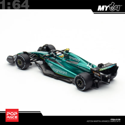 [Pop Race] 1:64 Aston Martin AMR23 F1 - #14 F. Alonso