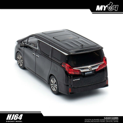 [Hobby Japan] Toyota Alphard (H30W) With Sun Roof - Sparkling Black Pearl Crystal Shine