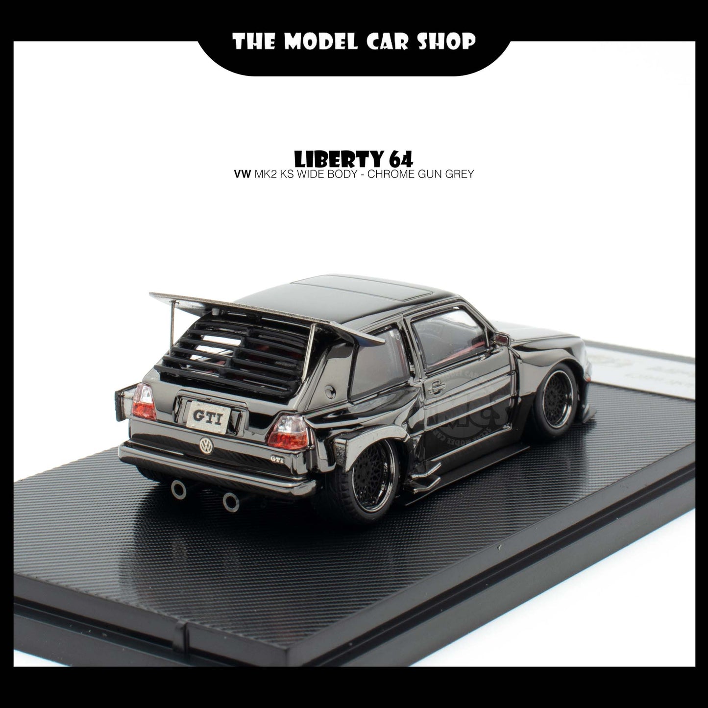 [Liberty64] VW MK2 KS Wide Body - Chrome Gun Grey