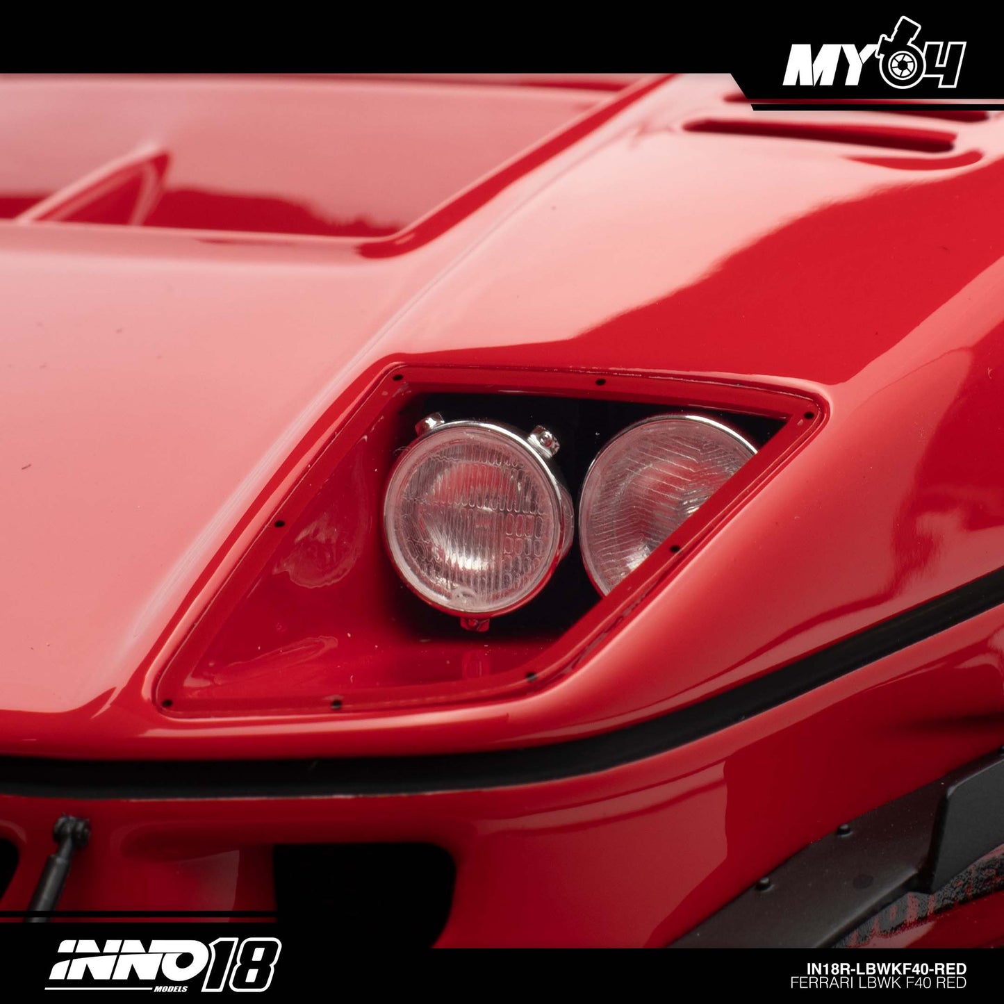 [INNO18]  Ferrari LBWK F40 - Red