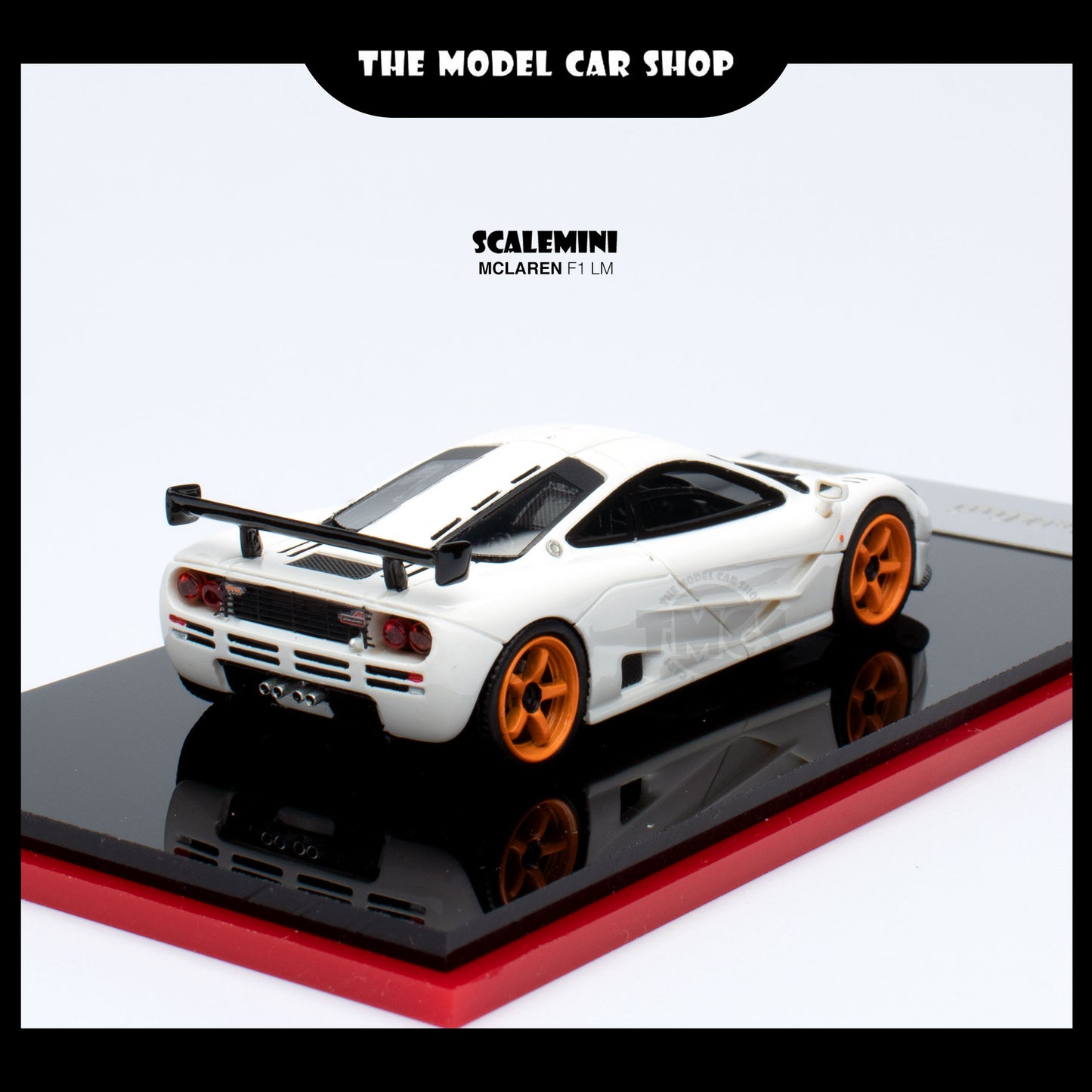 [Scale Mini] McLaren F1 LM - White