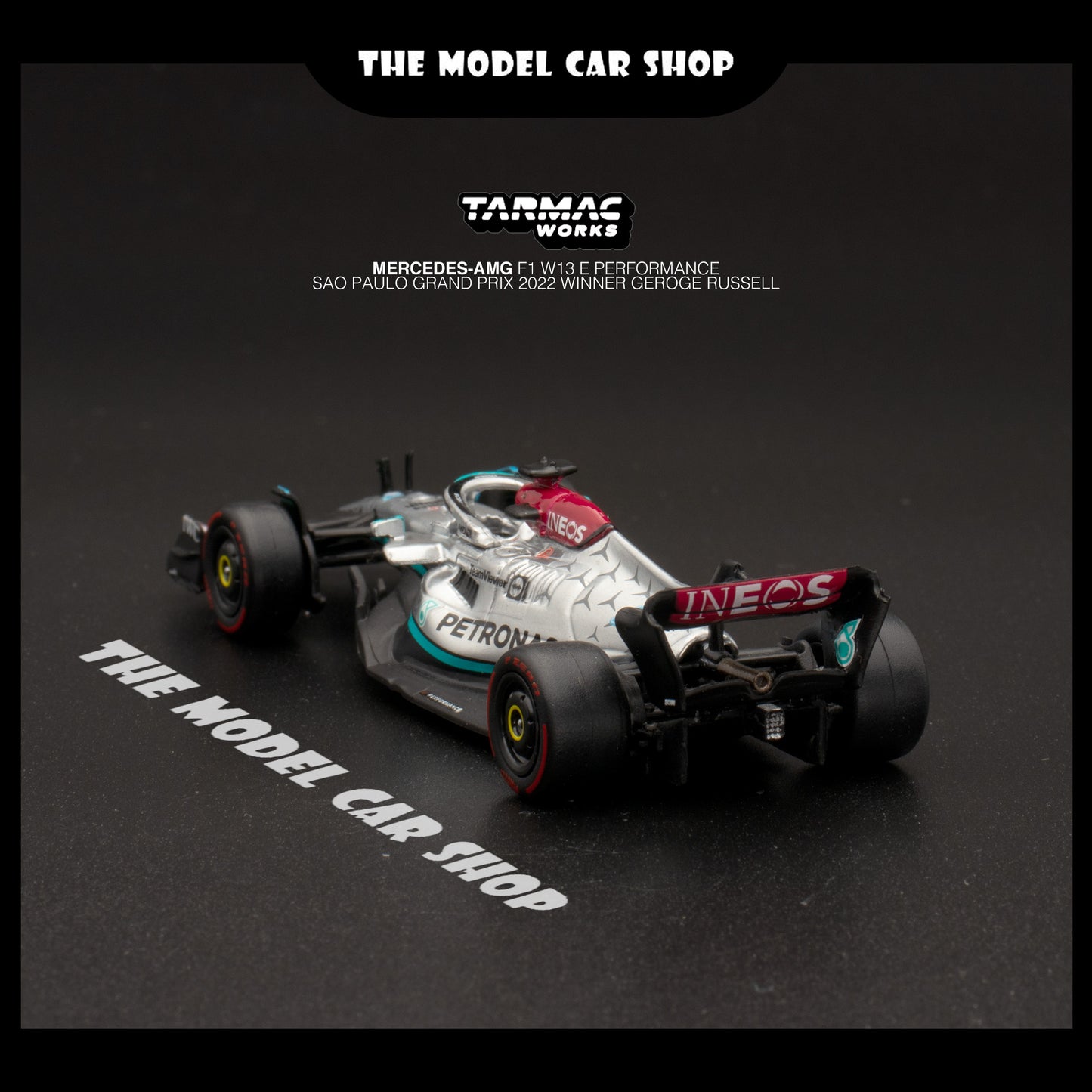 [Tarmac Works] Mercedes-AMG F1 W13 E Performance Sao Paulo Grand Prix Grand 2022 Winner George Russel