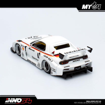 [INNO64] MAZDA RX7 (FD3S) LB-SUPER SILHOUETTE - White