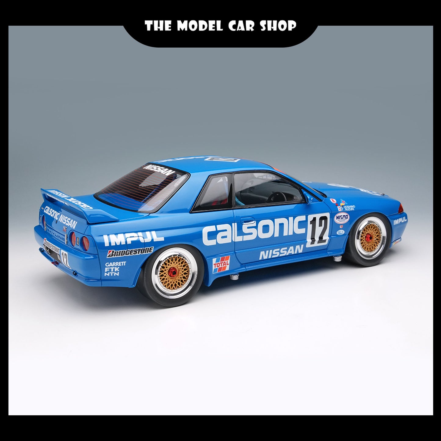 [Make Up] Nissan Skyline GT-R (BNR32) Gr.A "CALSONIC TEAM IMPUL" No.12 JTC West Japan circuit 1990 Winner