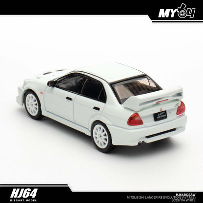 [Hobby Japan] Mitsubishi Lancer RS Evolution 6 (T.M.E.) - Scortia White