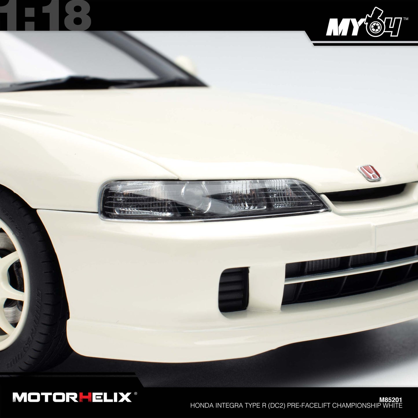 [Motorhelix] Honda Integra Type R (DC2) Pre-Facelift  - Championship White
