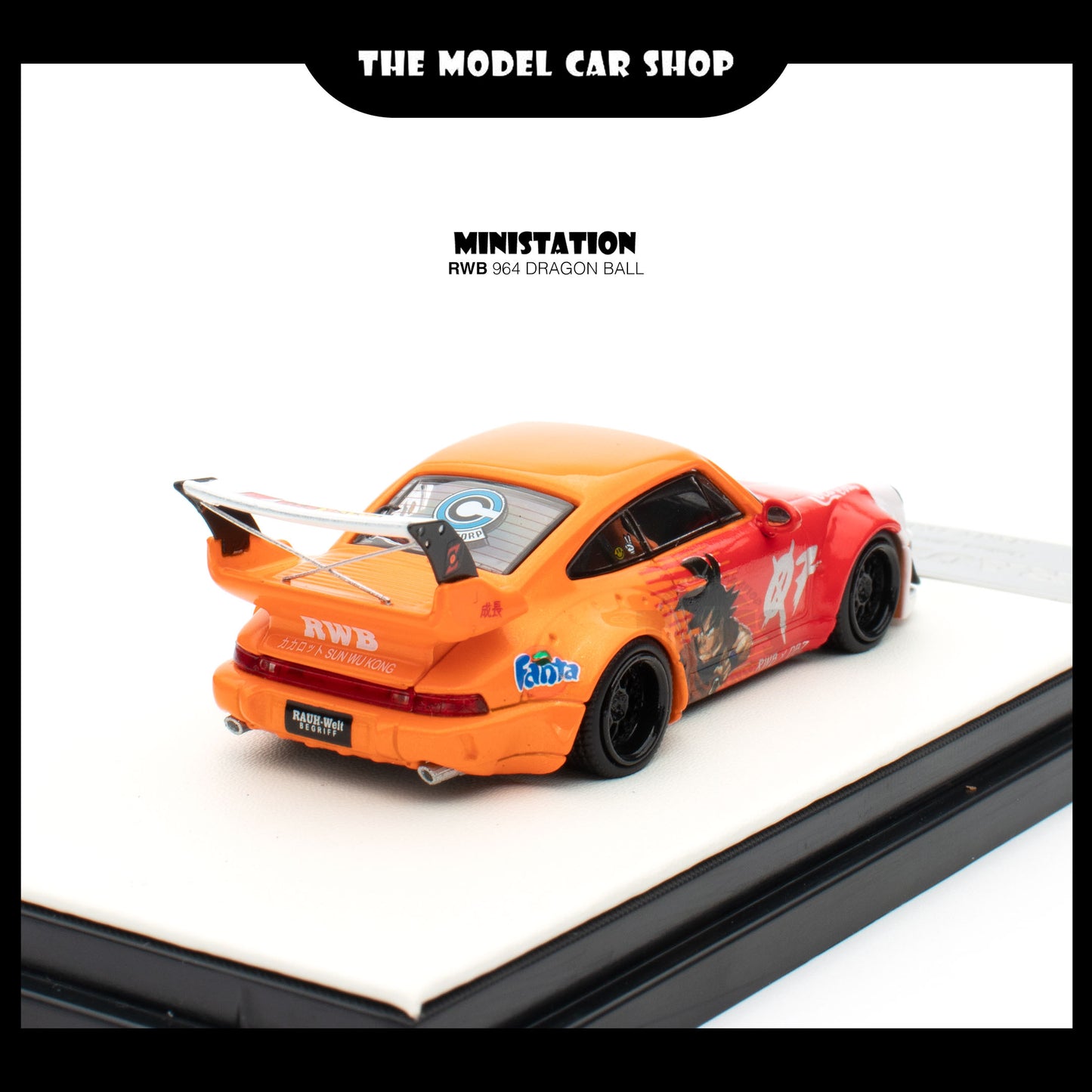 [Mini Station]  Porsche RWB964 Dragon Ball With Figure