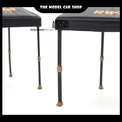 [American Diorama] RWB Canopy Set (Set of 2 Canopies - Blister Packaging)