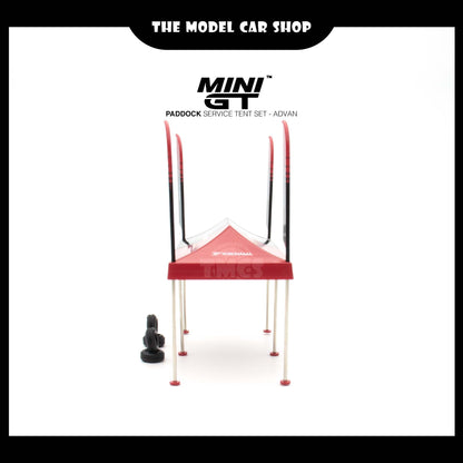 [MINI GT] Paddock Service Tent Set - Advan