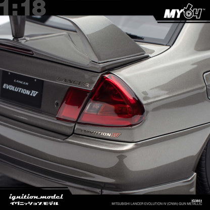 [Ignition Model] 1:18 Mitsubishi Lancer Evolution IV (CN9A) - Gun Metallic