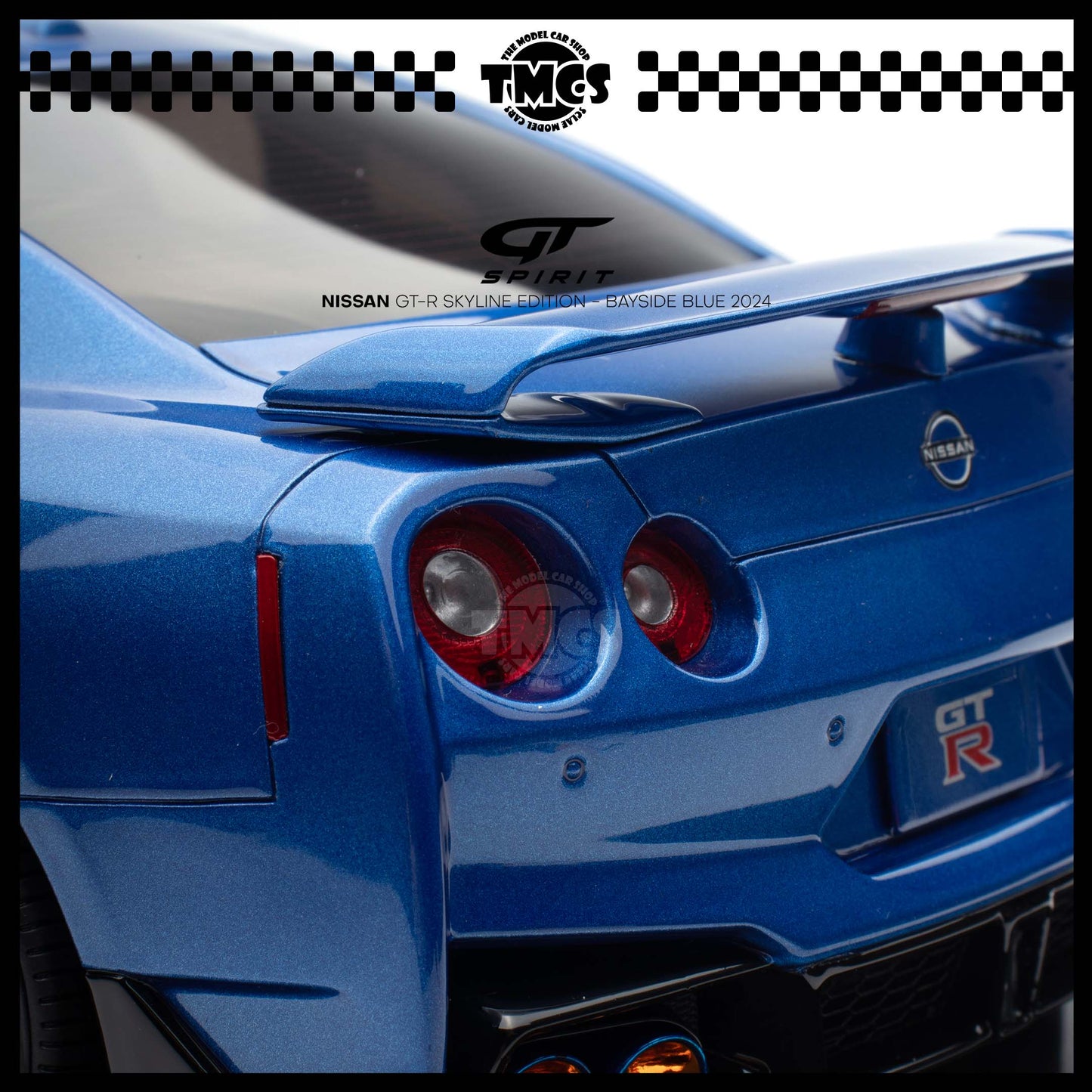 [GT Spirit] 1:18 Nissan GT-R Skyline Edition - Bayside Blue 2024