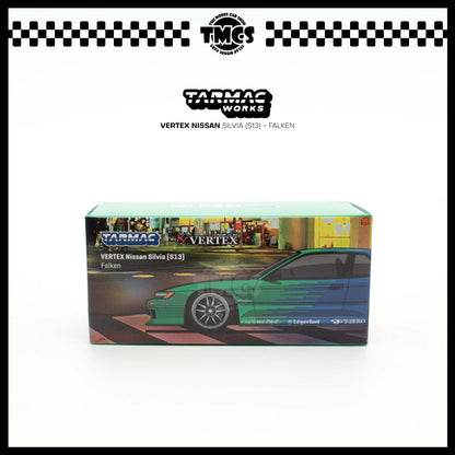 [Tarmac Works] Vertex Nissan Silvia (S13) - Falken