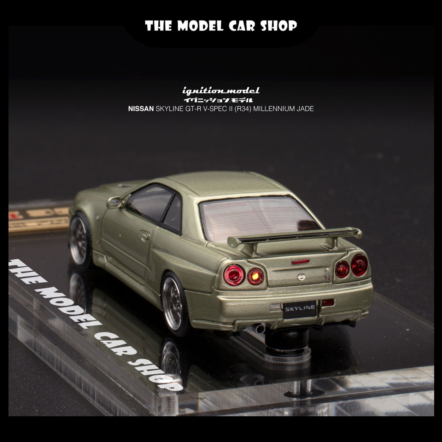 [Ignition Model] Nissan Skyline GT-R V Spec ll (R34) - Millenium Jade