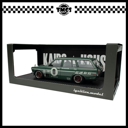 [Ignition Model] Datsun Bluebird (510) Wagon - Green