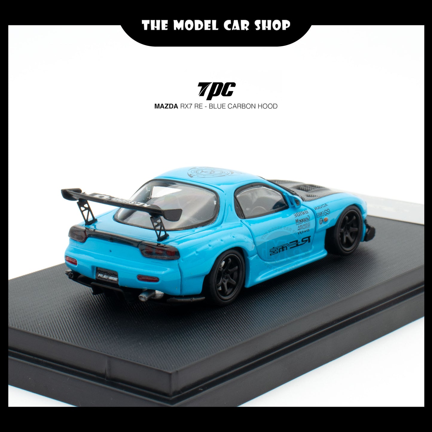 [TPC] Mazda RX7 RE - Blue Carbon Hood