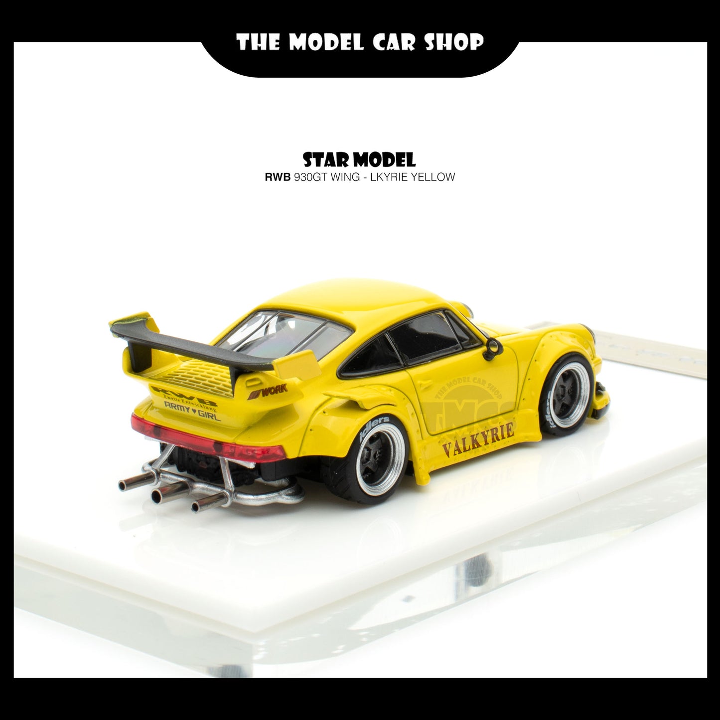 [Star Model] RWB 930 GT Wing - Lkyrie Yellow