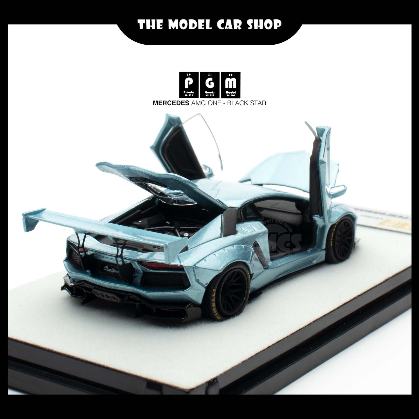 [PGM] Lamborghini Aventador LBWK LP700 - Ice Blue (ITEM DEFFECT)