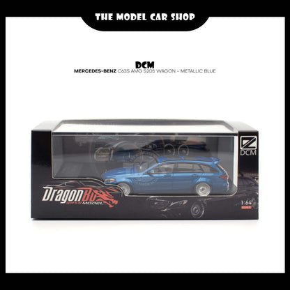 [DCM] Mercedes-Benz C63S AMG S205 Wagon - Metallic Blue Low Rider