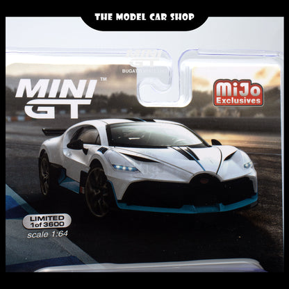 [MINI GT] Bugatti Divo - White (Mijo Exclusive)