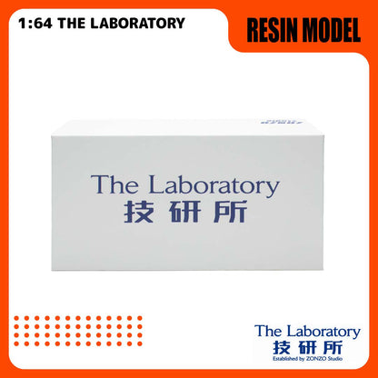 [The Laboratory] 1:64 Garage Active R33 Widebody Concept A - Montego Blue Carbon Bonnet