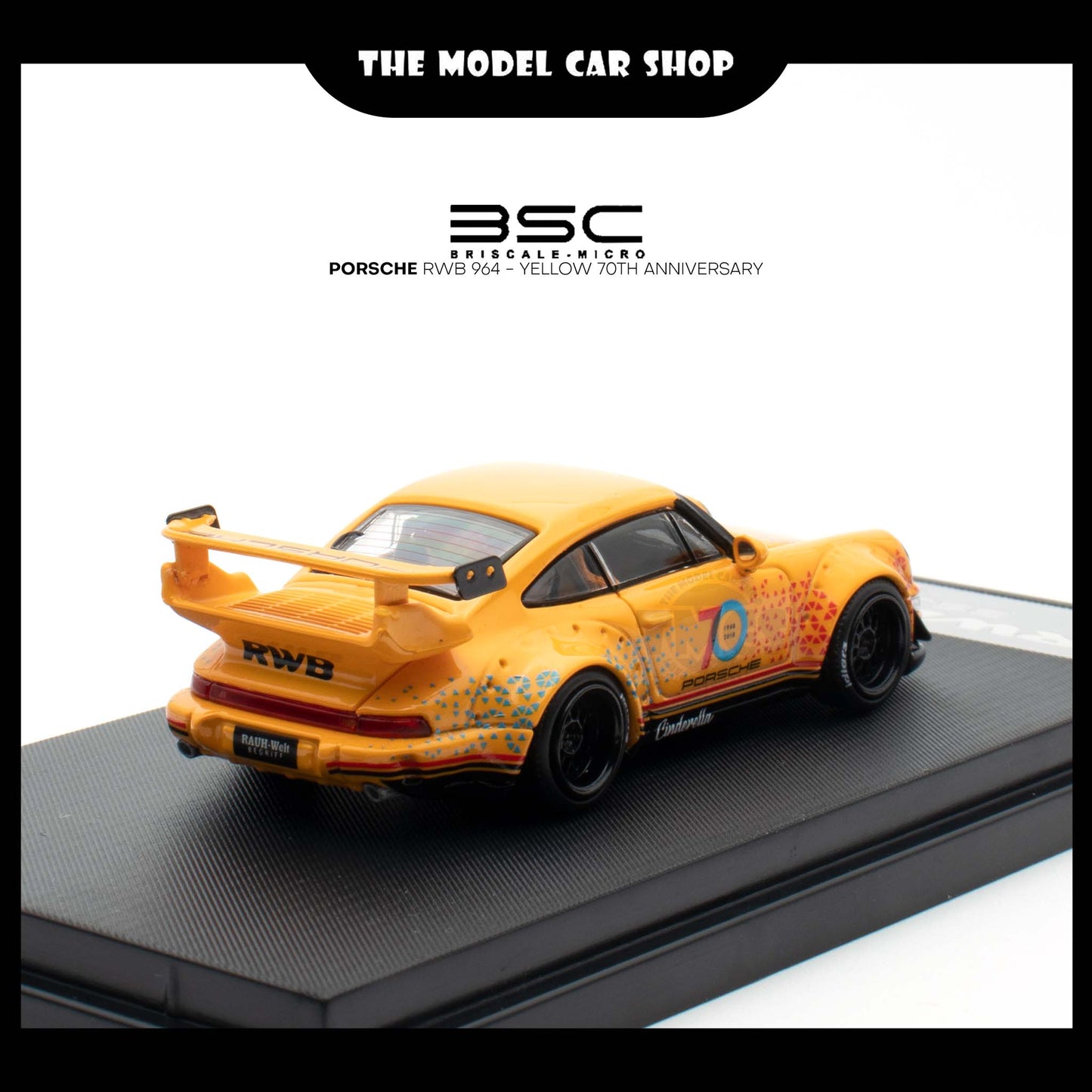 [BSC] Porsche RWB 964 - Yellow 70th Anniversary