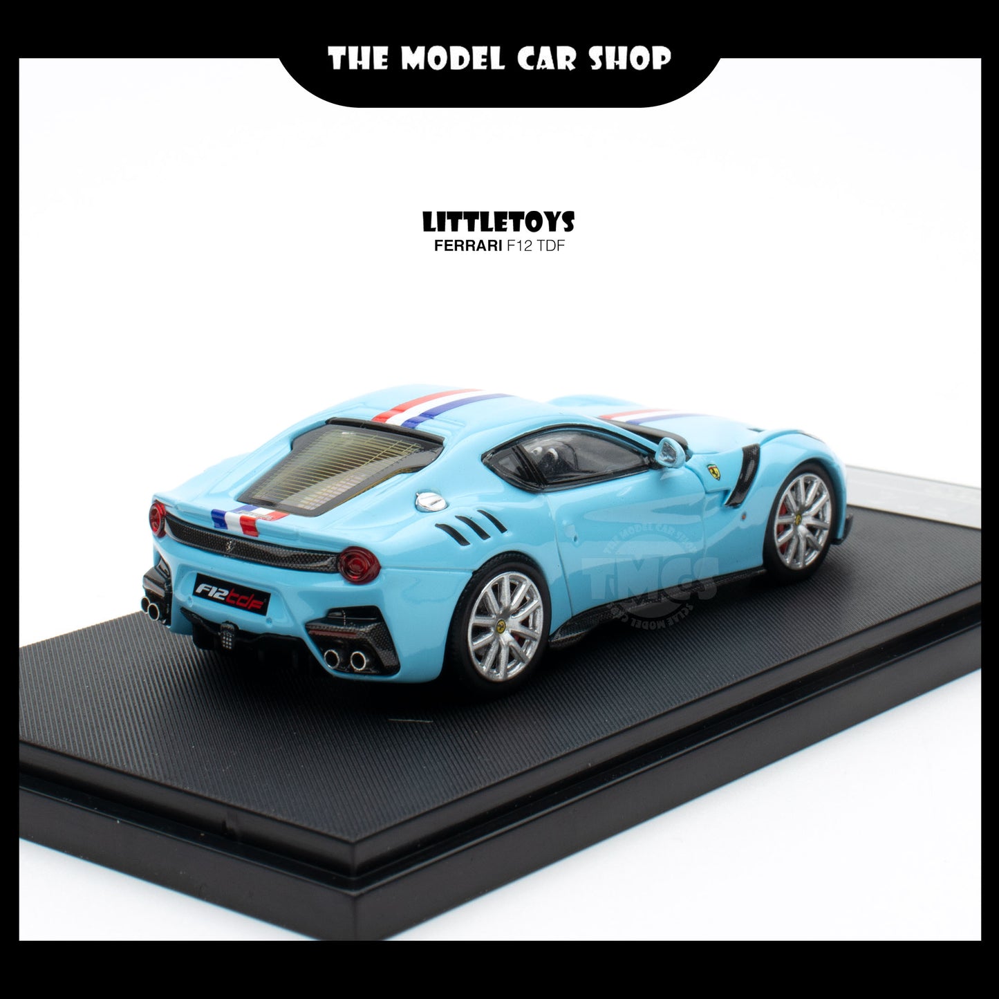 [LittleToys] Ferrari F12 TDF - Baby Blue