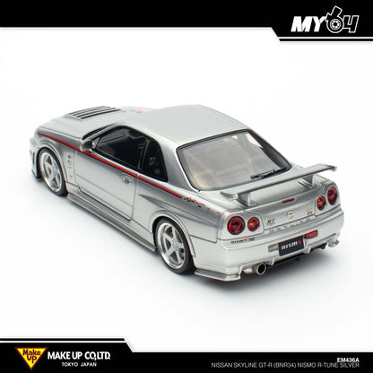 [Make Up] Nissan Skyline GT-R (BNR34) NISMO R-Tune - Silver