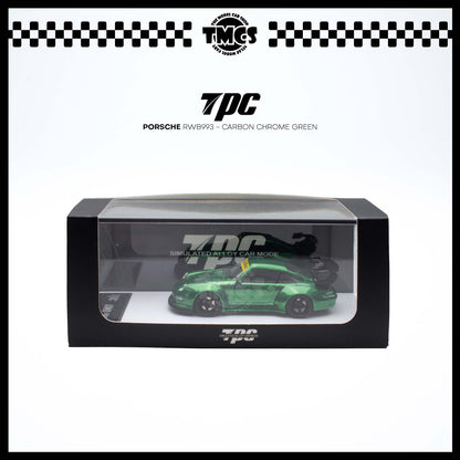 [TPC] 1:64 Porsche RWB993 - Carbon Chrome Green