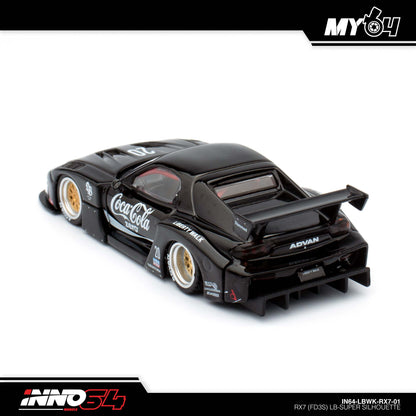 [INNO64] MAZDA RX7 (FD3S) LB-SUPER SILHOUETTE - Black