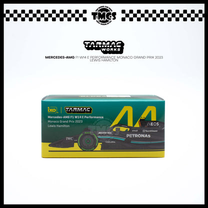 [Tarmac Works] 1:64 Mercedes-AMG F1 W14 E Performance Monaco Grand Prix 2023 Lewis Hamilton