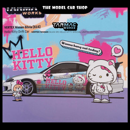 [Tarmac Works] Vertex Nissan Silvia S15 Hello Kitty Special Limited Edition