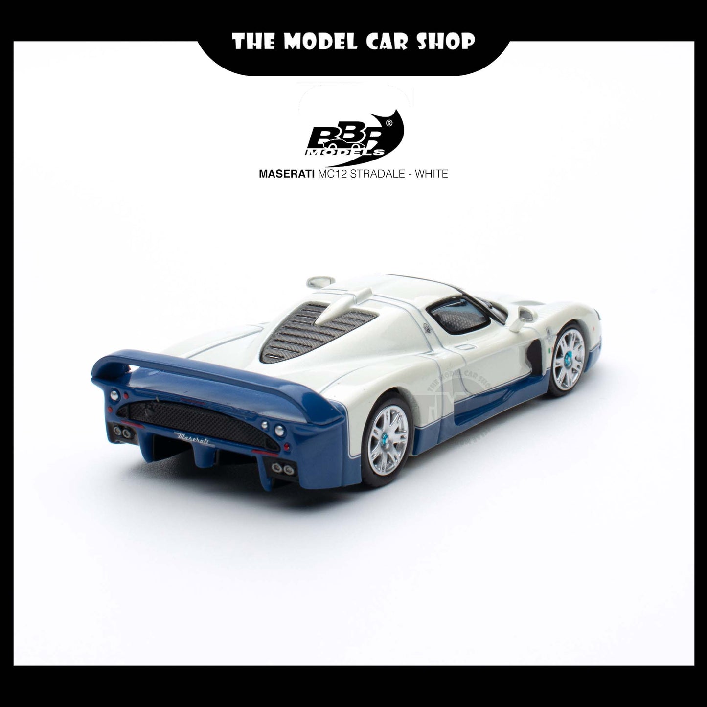 [BBR] Maserati MC12 Stradale - White