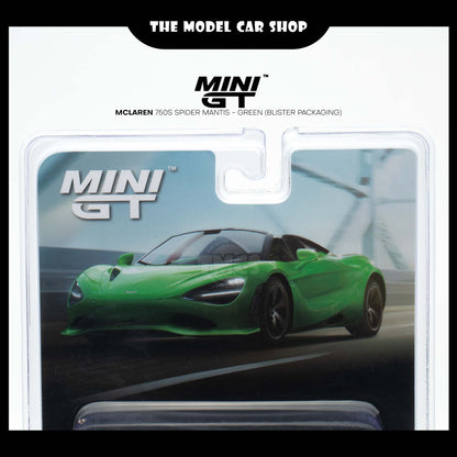 [MINI GT] McLaren 750S Spider Mantis - Green