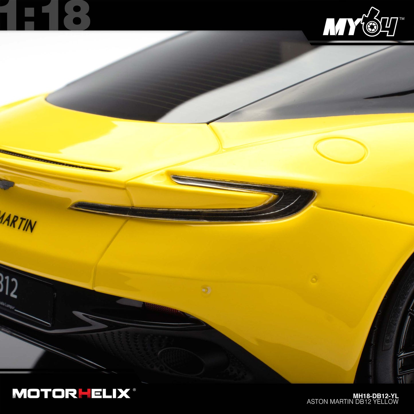 [Motorhelix] Aston Martin DB12 - Yellow