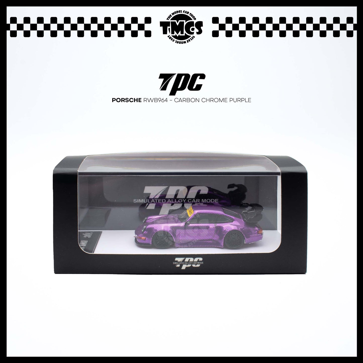 [TPC] 1:64 Porsche RWB964 - Carbon Chrome Purple