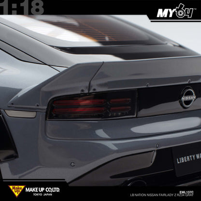 [Make Up] 1:18 Edilion LB★Nation Nissan Fairlady Z RZ34 - Gray