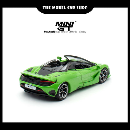 [MINI GT] McLaren 750S Spider Mantis - Green