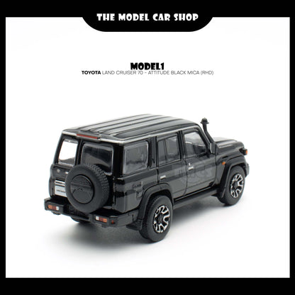 [Model1] Toyota Land Cruiser 70 - Attitude Black Mica (RHD)