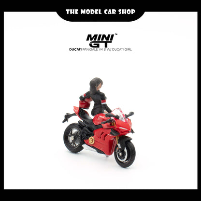 [MINI GT] Ducati Panigale V4 S w/ Ducati Girl