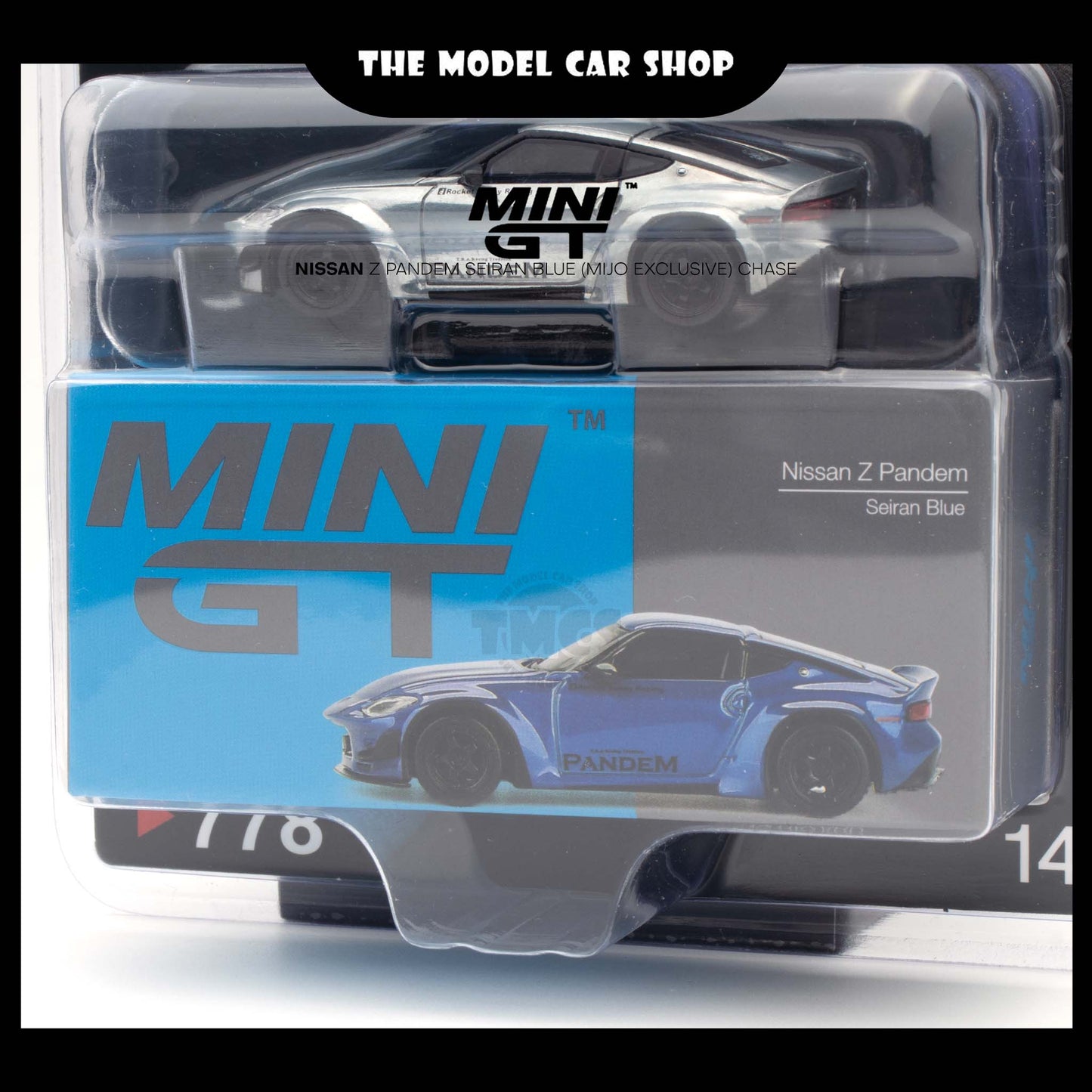 [MINI GT] Nissan Z Pandem Seiran Blue (Mijo Exclusive)