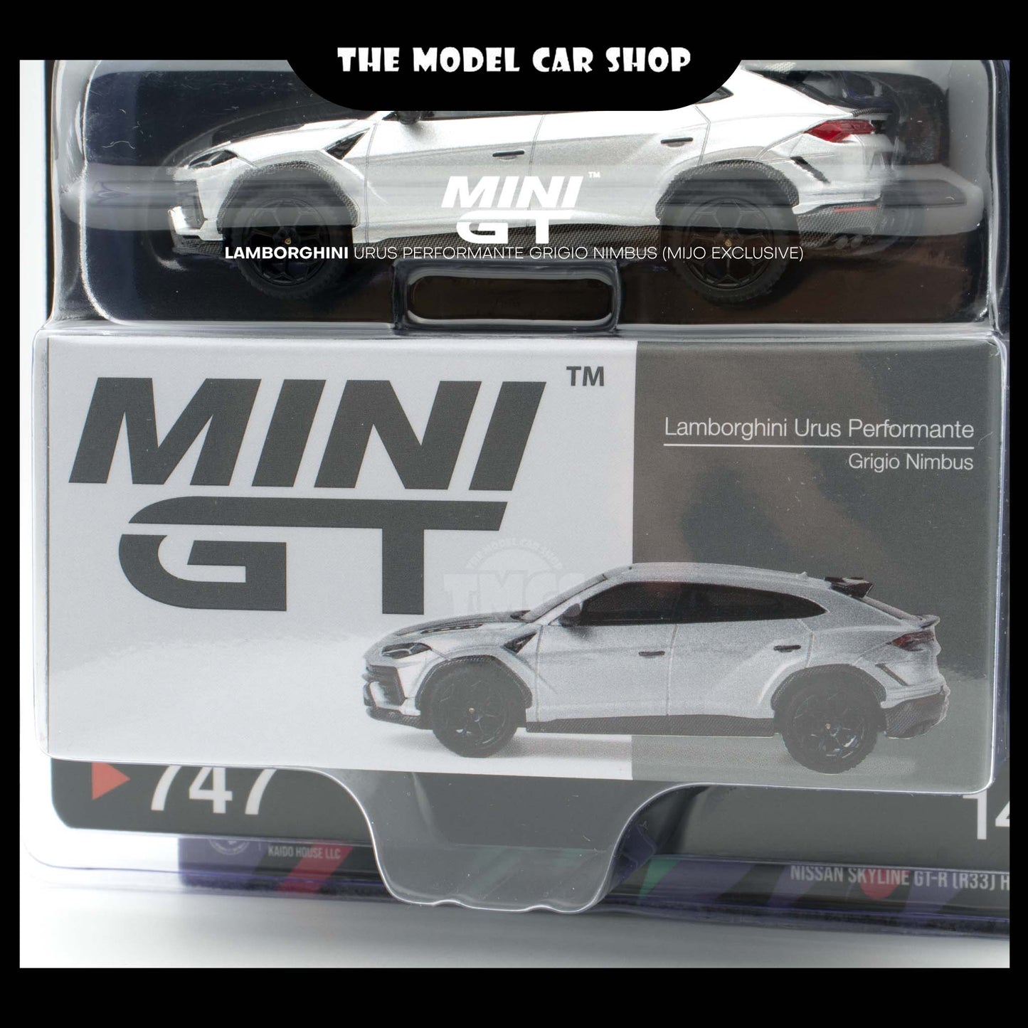 [MINI GT] Lamborghini Urus Performante Grigio Nimbus (Mijo Exclusive)